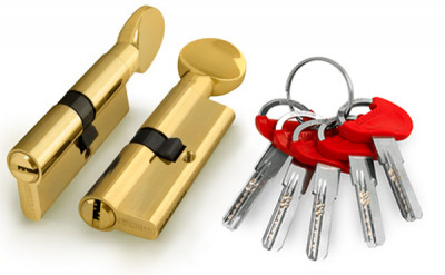 Цилиндровый Fuaro (Фуаро) механизм (D-PRO502/70) D-PRO5002Knob70(30+10+30) PB латунь 5Key