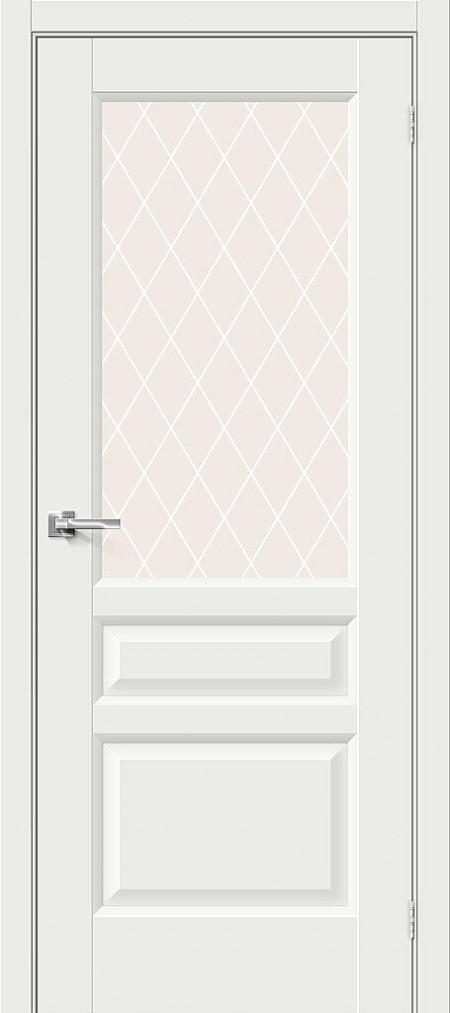 Неоклассик-35 White Matt White Сrystal