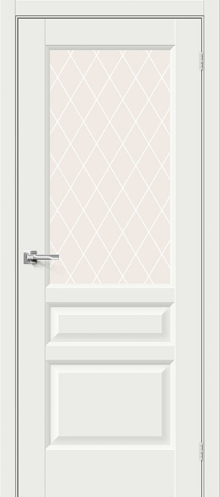 Неоклассик-35 White Matt White Сrystal