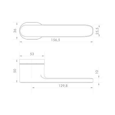 Ручка Armadillo (Армадилло) раздельная R.UCR36.FOREST MWSC-33 итальянский тисненый