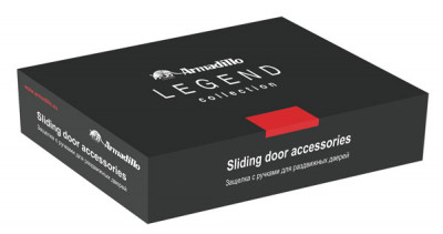 Набор Armadillo (Армадилло) для раздвижных дверей SH.LD152.KIT011-BK (SH011-BK) SG-1 матовое золото