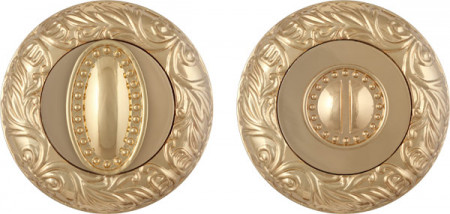 Ручка Fuaro (Фуаро) поворотная BK6.R.SM58 (BK6 SM) GOLD-24 золото24К