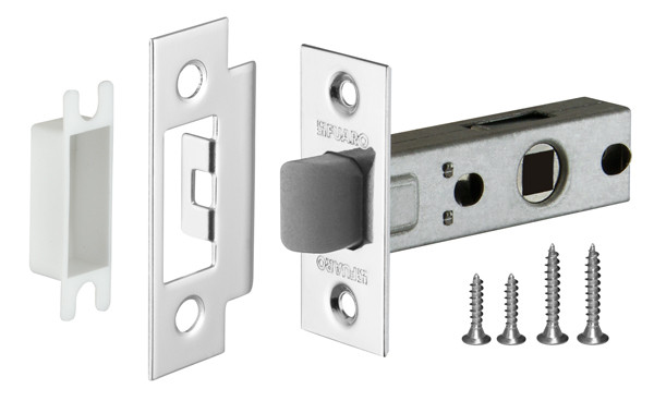 Защелка Fuaro (Фуаро) врезная PLASTP12-45-25 (P12-45) CP хром