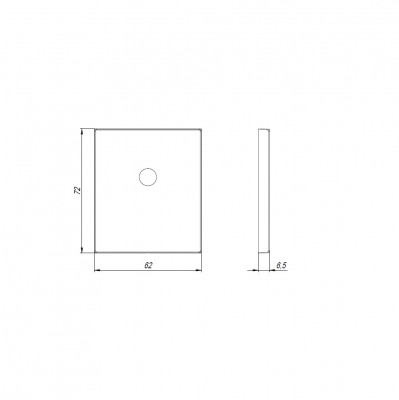 Накладка Armadillo (Армадилло) на шток цилиндра ESC.O.USS/K (BK Protector/USS) BL черный