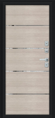 Лайн/BChrome Букле черное/Cappuccino Melinga