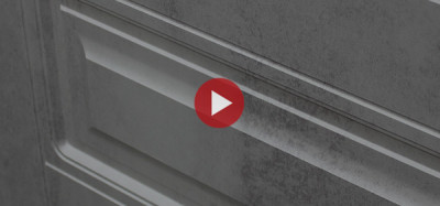 Стальная дверь "Лира" с зеркалом