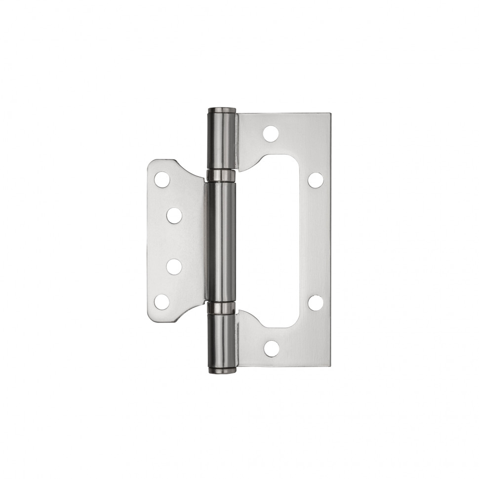 Петля Ajax (Аякс) универсальная без врезки IN4000W SSC (100/P-2B 100x2,3) сатин.хром