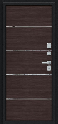 Лайн/BChrome Букле черное/Wenge Melinga