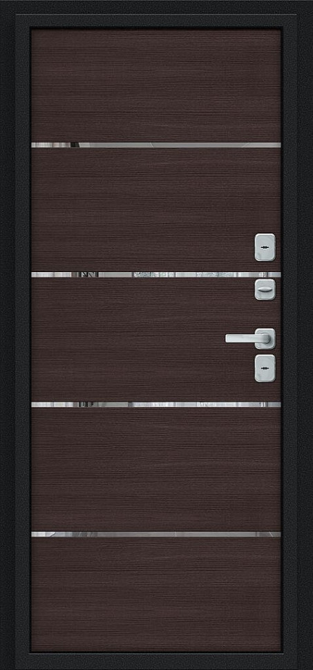 Лайн/BChrome Букле черное/Wenge Melinga