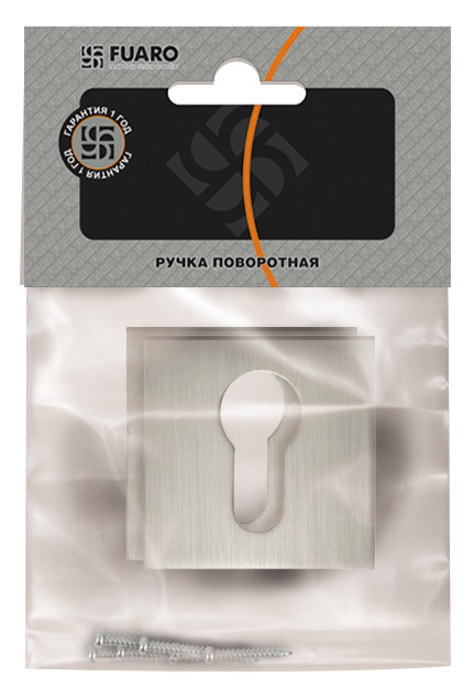 Накладка Fuaro (Фуаро) под цилиндр ET.K.DM51 (ET DM) CP-8 хром