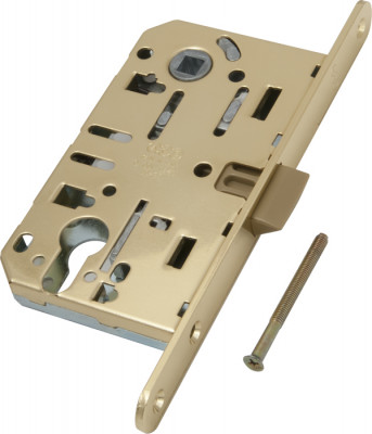 Корпус AGB (АГБ) врезного замка под цилиндр MEDIANA EVOLUTION B01103.50.03 (латунь)