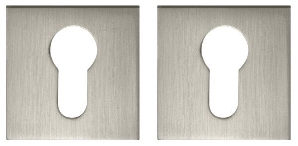 Накладка Fuaro (Фуаро) под цилиндр ET.K.DM51 (ET DM) SN/CP-3 матовый никель/хром