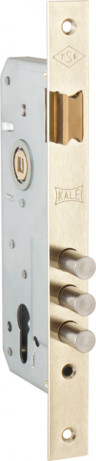 Корпус Kale kilit (Кале килит) врезного замка с защёлкой 152/3MR (45 mm) w/b (латунь)