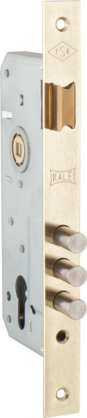 Корпус Kale kilit (Кале килит) врезного замка с защёлкой 152/3MR (45 mm) w/b (латунь)
