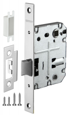 Защелка Fuaro (Фуаро) врезная PLASTP72-50 (P72-50) CP хром