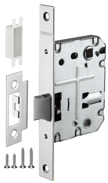 Защелка Fuaro (Фуаро) врезная PLASTP72-50 (P72-50) CP хром