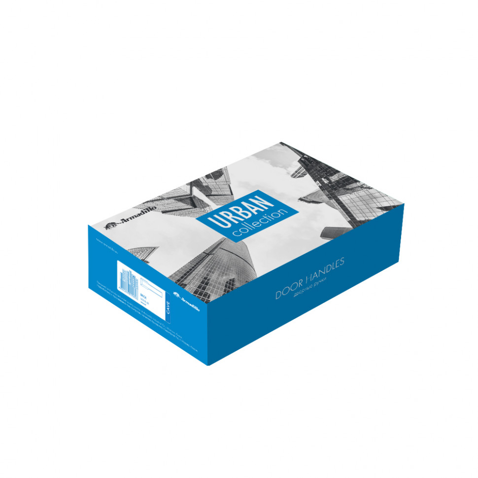 Ручка Armadillo (Армадилло) раздельная K.UCS36.BRICK (BRICK UCS) BL-26 черный