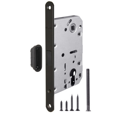 Корпус Fuaro (Фуаро) врезного замка MAGNM85C-50 (M85C-50) BL черный