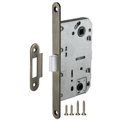 Защелка Ajax (Аякс) врезная METLM90-50 AB бронза