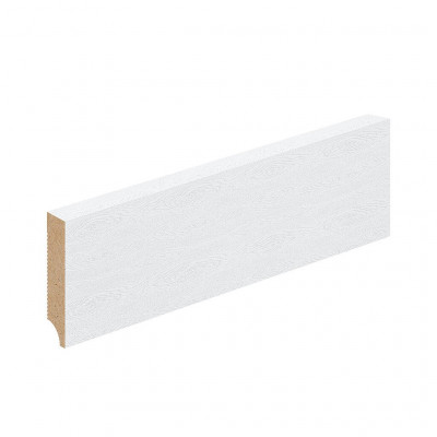 Плинтус S-70.16 White Silkwood