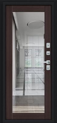 Флэш МФ/BChrome Букле черное/Wenge Melinga