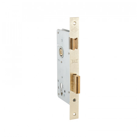 Корпус Kale kilit (Кале килит) врезного замка с защёлкой 152/R (60 mm) w/b (латунь)
