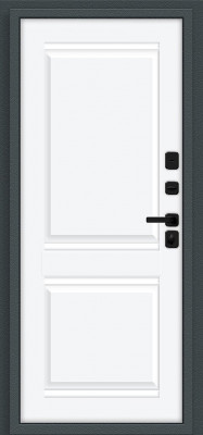 Некст МФ/SBlack Старк антрацит/White Silk