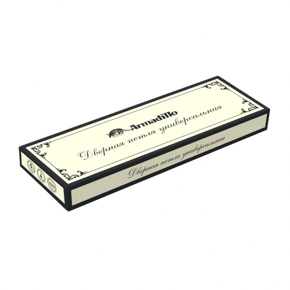 Петля Armadillo (Армадилло) универсальная Castillo CL 500-A4 102x76x3,5 BB-17 Коричневая бронза