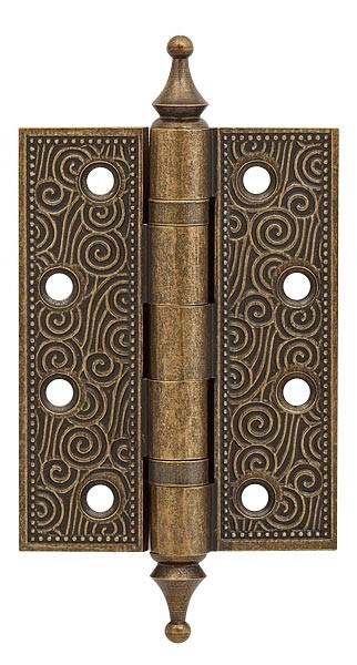 Петля Armadillo (Армадилло) универсальная Castillo CL 500-A4 102x76x3,5 OB Античная бронза