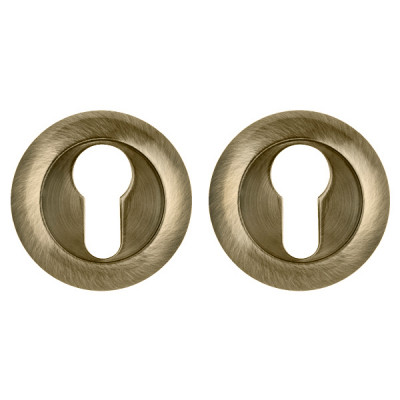 Накладка Punto (Пунто) под цилиндр ET.R.TL54 (ET TL) ABG-6 зелёная бронза