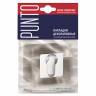 Накладка Punto (Пунто) под цилиндр ET.K.QR52 (ET QR) SN/CP-3 матовый никель/хром