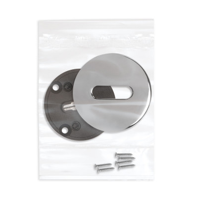 Накладка Fuaro (Фуаро) на сувальдный замок ESC.S-auto.RLR/R.486 CP-8 хром (1шт.)