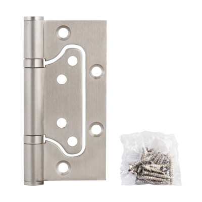 Петля Fuaro (Фуаро) из нержавейки универсальная без врезки IN4500W INOX 304 (500-2BB 100x2,5)