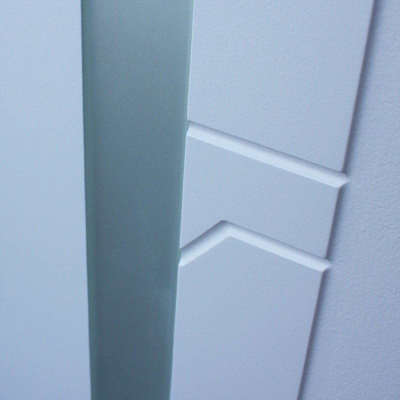 Стальная дверь "Эверест" с зеркалом