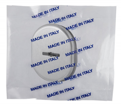 Декоративная накладка Armadillo (Армадилло) на сувальдный замок со шторкой PS-DEC CT (ATC Protector 1) SC-14 Матовый хром