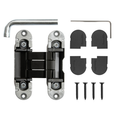 Петля Armadillo (Армадилло) скрытой установки U3D8000.VPG BL черный TECH