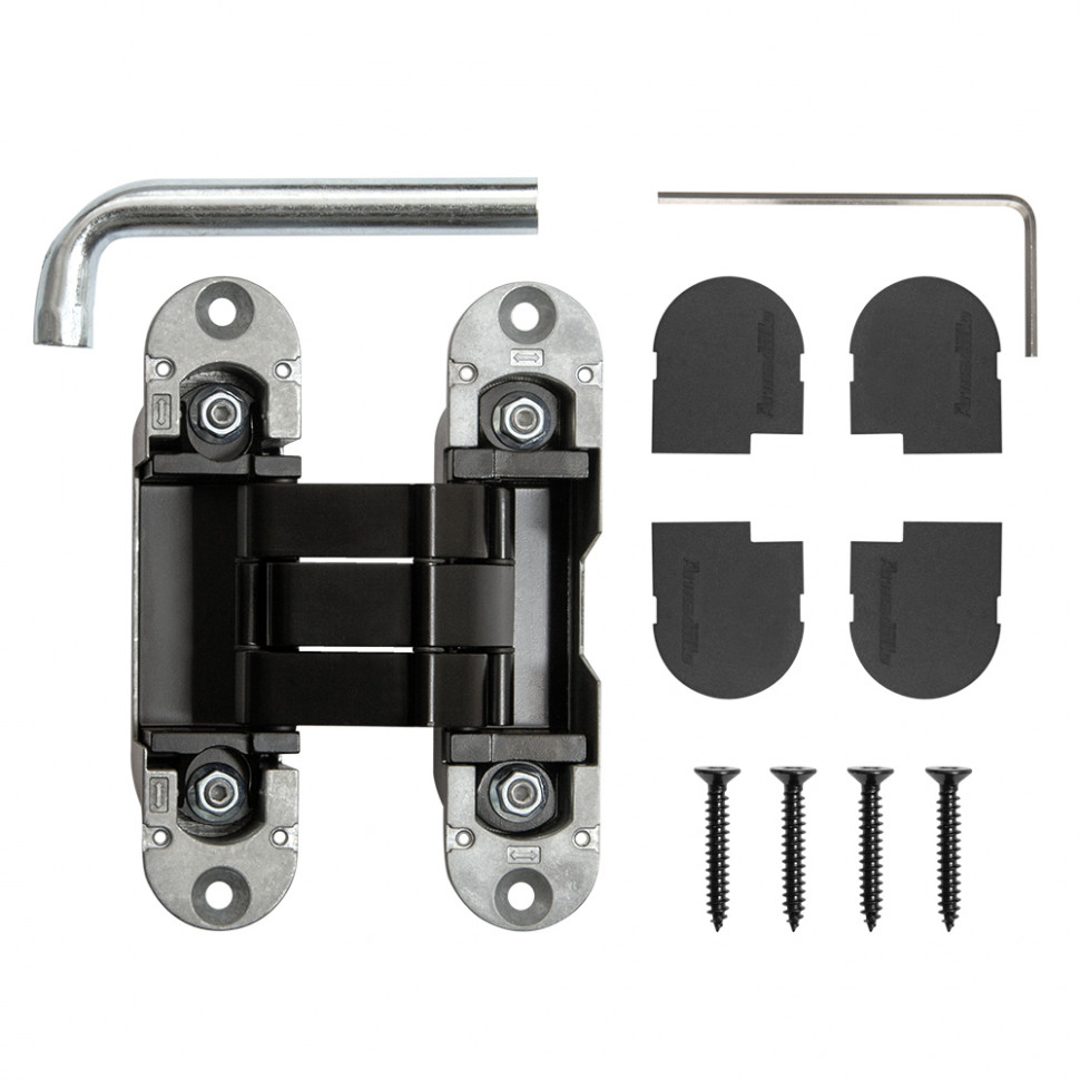 Петля Armadillo (Армадилло) скрытой установки U3D8000.VPG BL черный TECH