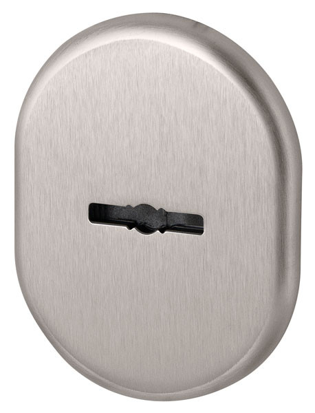 Декоративная накладка Armadillo (Армадилло) на сувальдный замок со шторкой PS-DEC CT (ATC Protector 1) SN-3 Матовый никель