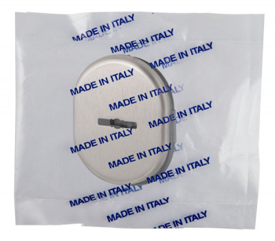 Декоративная накладка Armadillo (Армадилло) на сувальдный замок со шторкой PS-DEC CT (ATC Protector 1) SN-3 Матовый никель