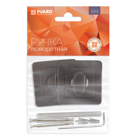 Ручка Fuaro (Фуаро) поворотная BK6.K.XM52 (BK6 XM) BL-24 черный