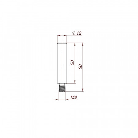 Ригель Fuaro (Фуаро) для задвижки торцевой TDB 160-24