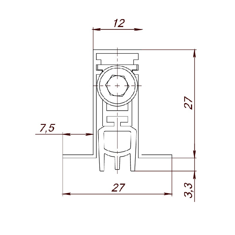 Автоматический Armadillo (Армадилло) порог EASY BLOCK F/420