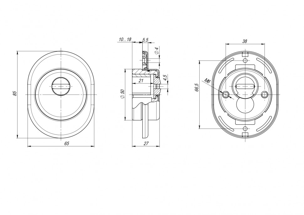 Броненакладка Fuaro (Фуаро) DEF.ECO/OV.4825 (DEF 4825 eco) SN-3 матовый никель