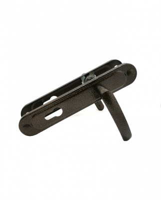 Ручка дверная Zenit (Зенит) на планке РФ1-85.02 (85 мм) медь