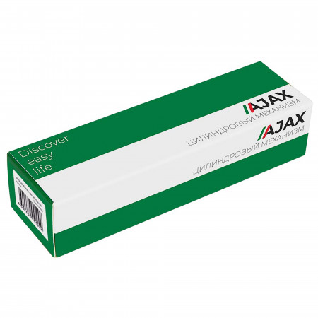 Цилиндровый Ajax (Аякс) механизм (AZ202/70) AZ2002Knob70 (30+10+30) CP хром