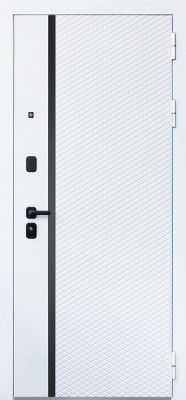 Стальная дверь "Ливерпуль с зеркалом"