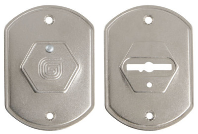 Накладки Guardian (Гардиан) сувальдные &quot &quot крашен. ГН 20 /пара/, плоская /123:473/