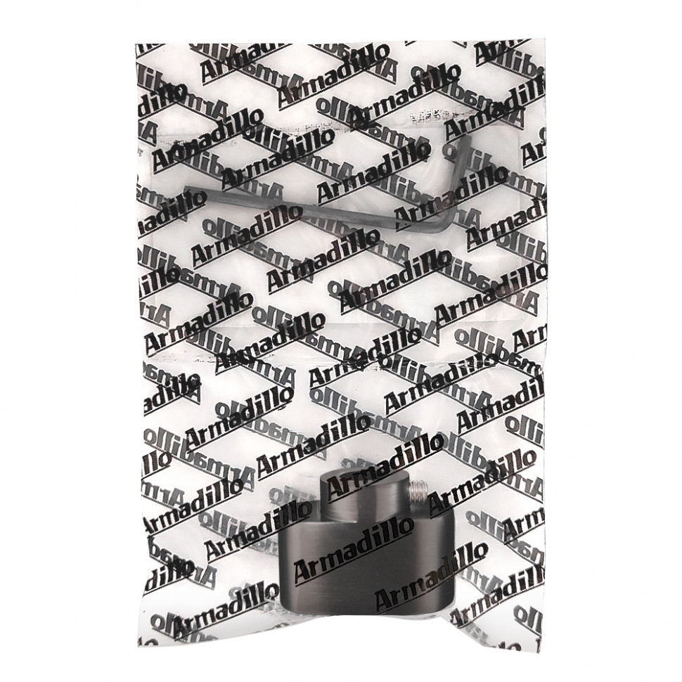 Вертушка Armadillo (Армадилло) на шток цилиндра T.Knob-S (CB-S) MWSC-33 итальянский тисненый