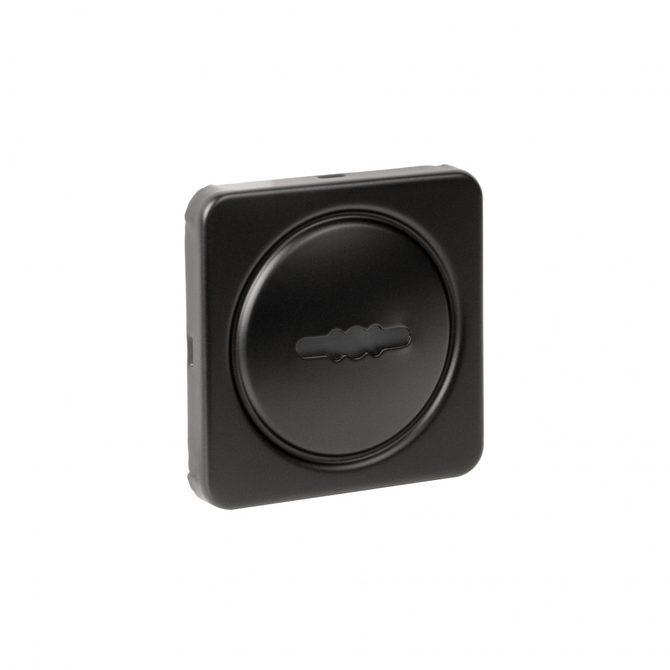 Накладка Fuaro (Фуаро) на сувальдный замок ESC.S-auto.MSC/K.62 с авт.шторками BL-24 черный (1шт.)