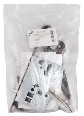 Корпус Sam (Сам) врезного замка с защёлкой в комплекте с ручкой ЗВ4-31/55 (медный антик) /78930/